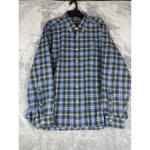 Vineyard Vines Men's XL Collegiate Shirt Multi-Color Plaid Button Down‎ Preppy